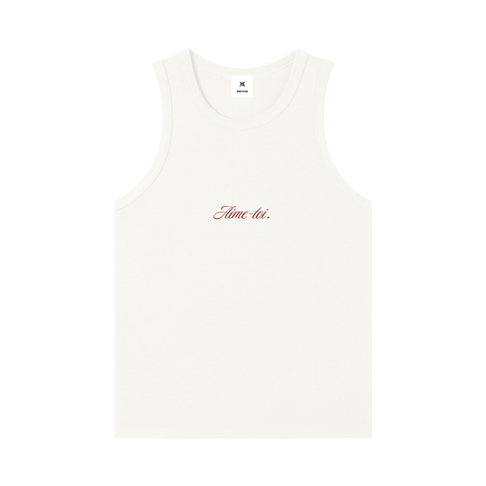 Men's Aime toi Ribbed Tank Top