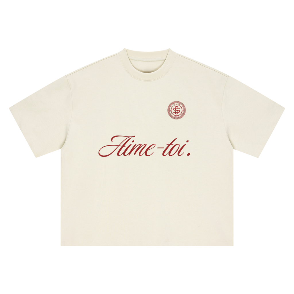 Aime toi boxy Oversized T-Shirt
