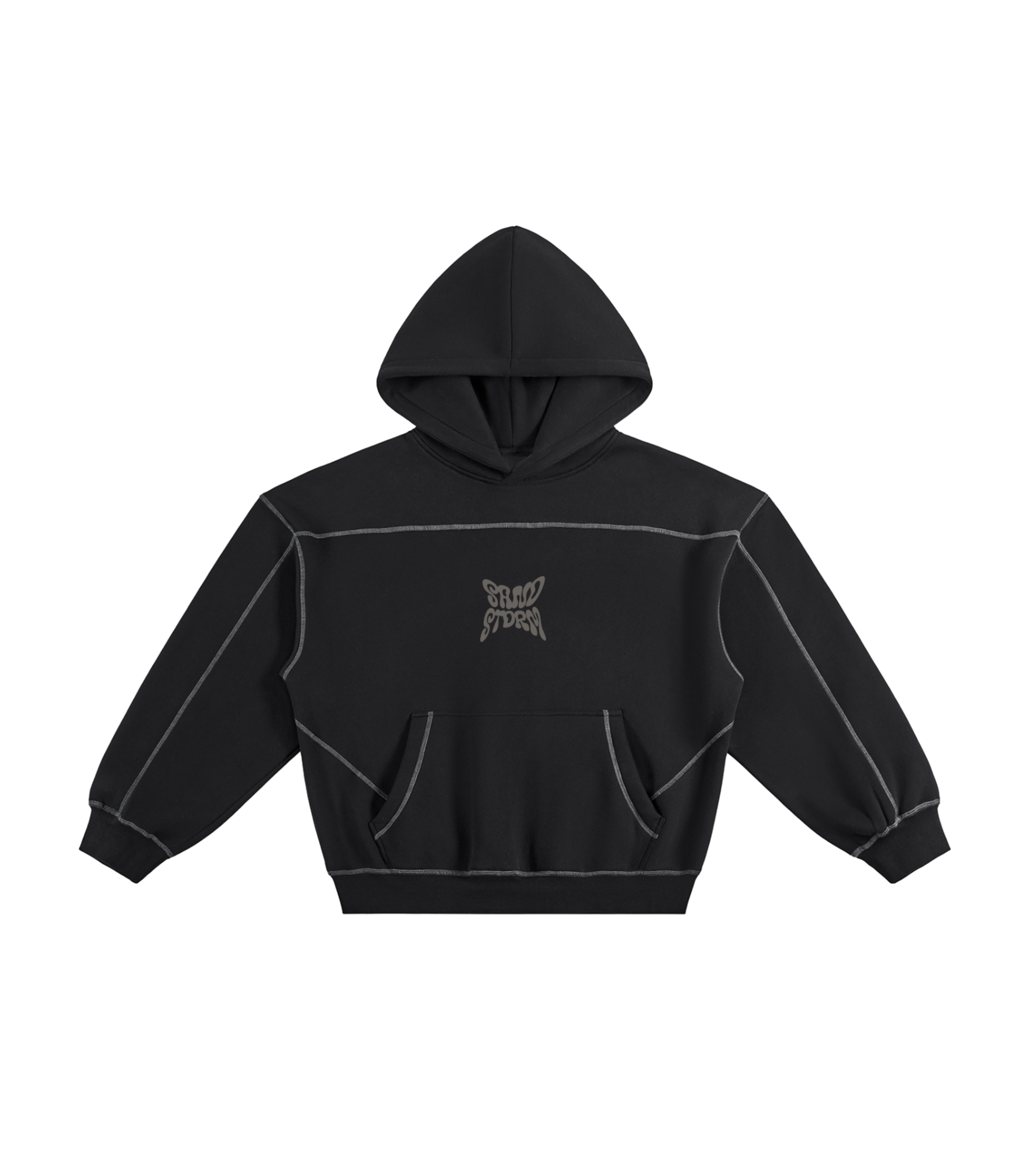 Stitched Fleece Hoodie