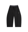 Plaid Waistband Barrel Sweatpants