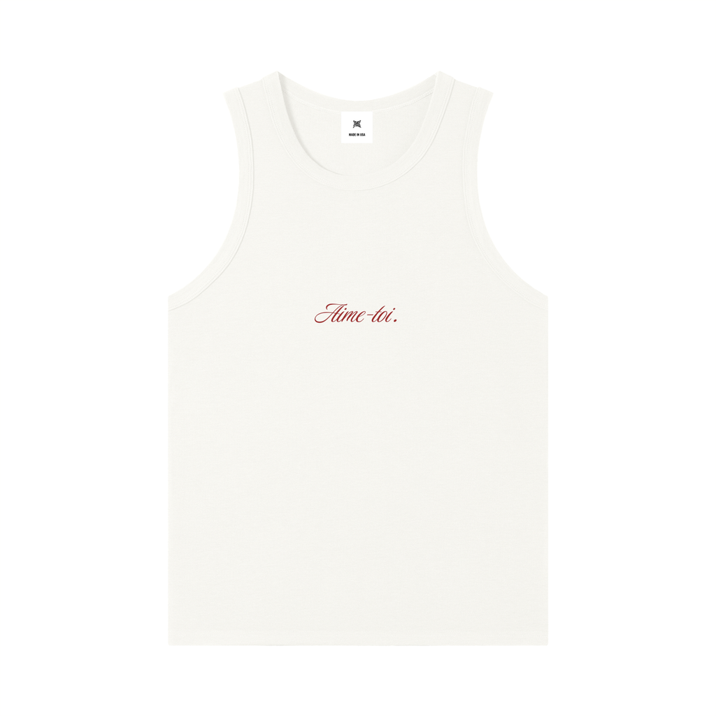 Men's Aime toi Ribbed Tank Top